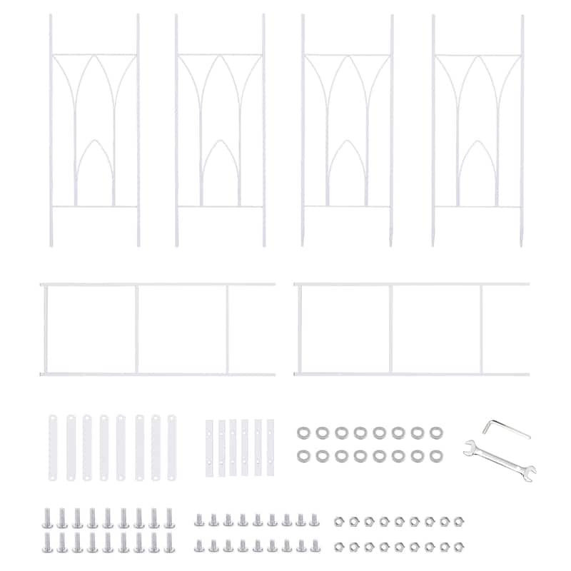 Metal Garden Arch Wedding Arch Stand Plant Climbing Arbor