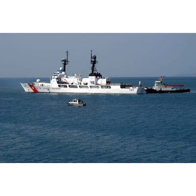 USCGC Sherman WHEC-720 30 Inches L Ship Model