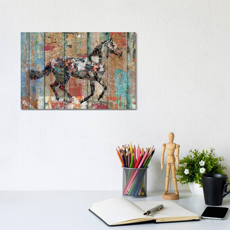 iCanvas "Source of Life (Wild Horse)" by Diego Tirigall Canvas Print - 8x12x0.75