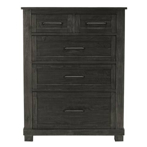 Simply Solid Sharla Solid Wood 5-drawer Chest