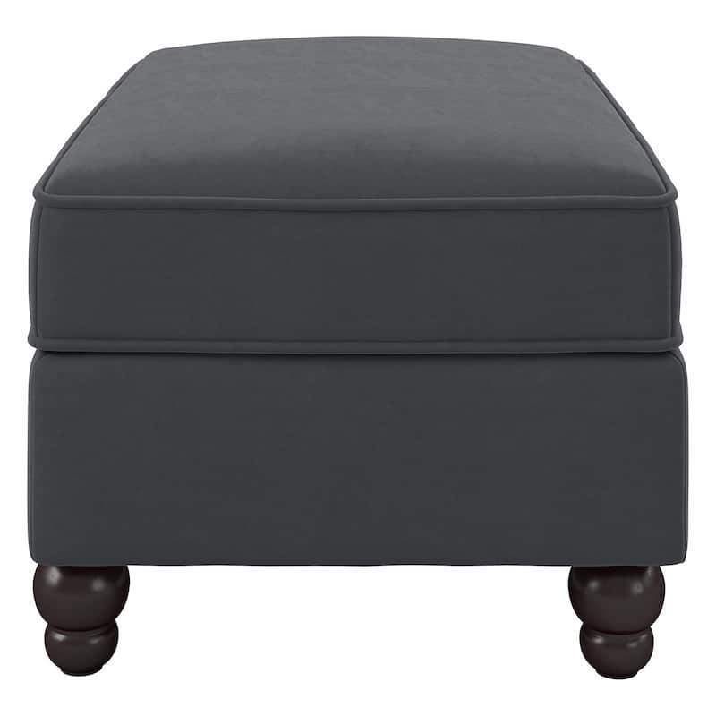 Bush Furniture Coventry Large Upholstered Storage Ottoman