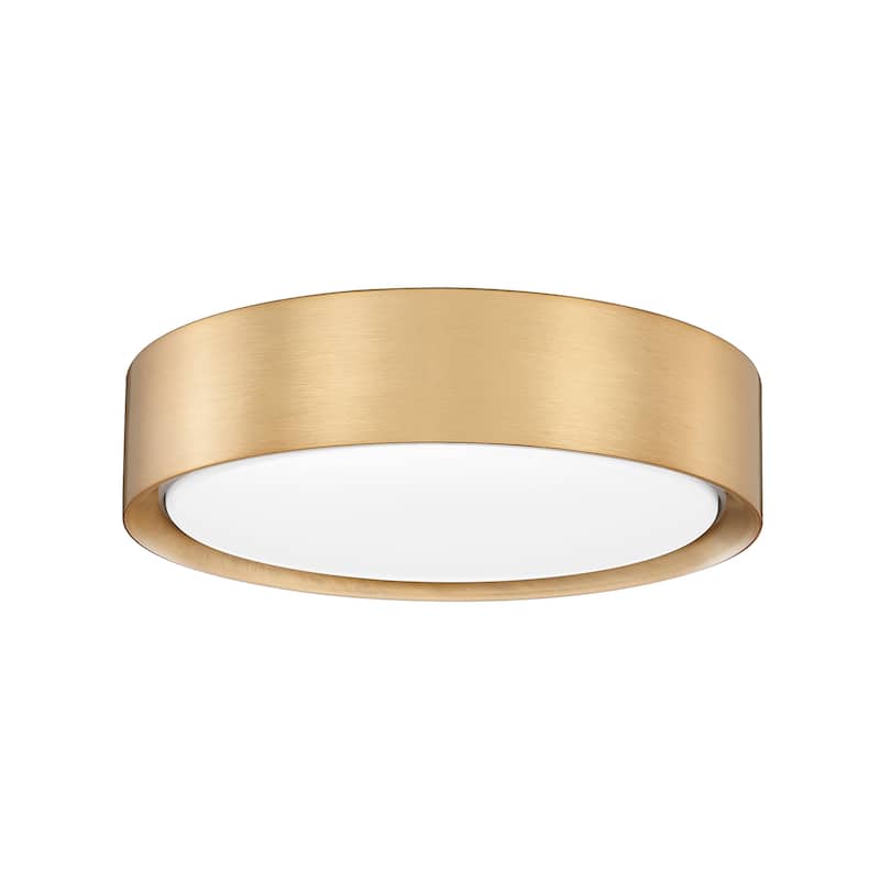 Kawan 1 Light Flush Mount in Modern Gold.