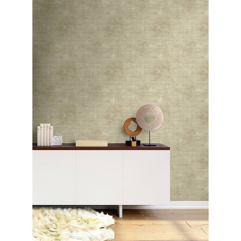Seabrook Designs Eglantine Faux Unpasted Wallpaper