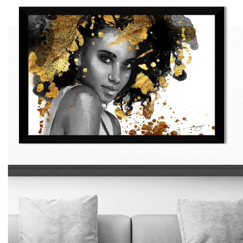 "Afrique Model 5" by Jodi Print on Acrylic