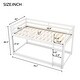 preview thumbnail 5 of 24, Safety Design Twin over Twin Floor Bunk Bed with Ladder