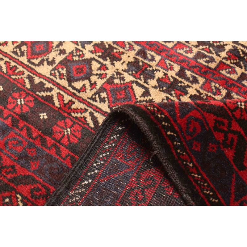 ECARPETGALLERY Hand-knotted Teimani Beige Wool Rug - 3'0 x 4'8