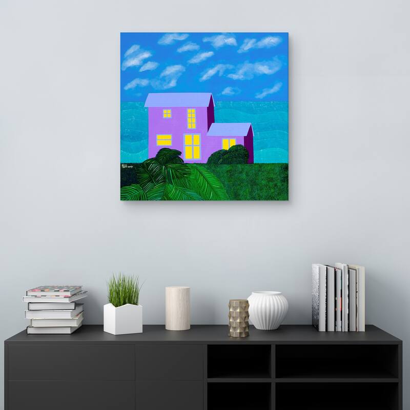 The Caicos by Synthia SAINT JAMES Canvas Art Print