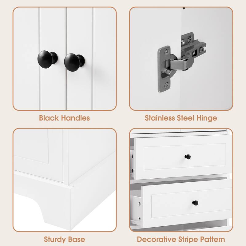 Modern Bathroom Storage Cabinet