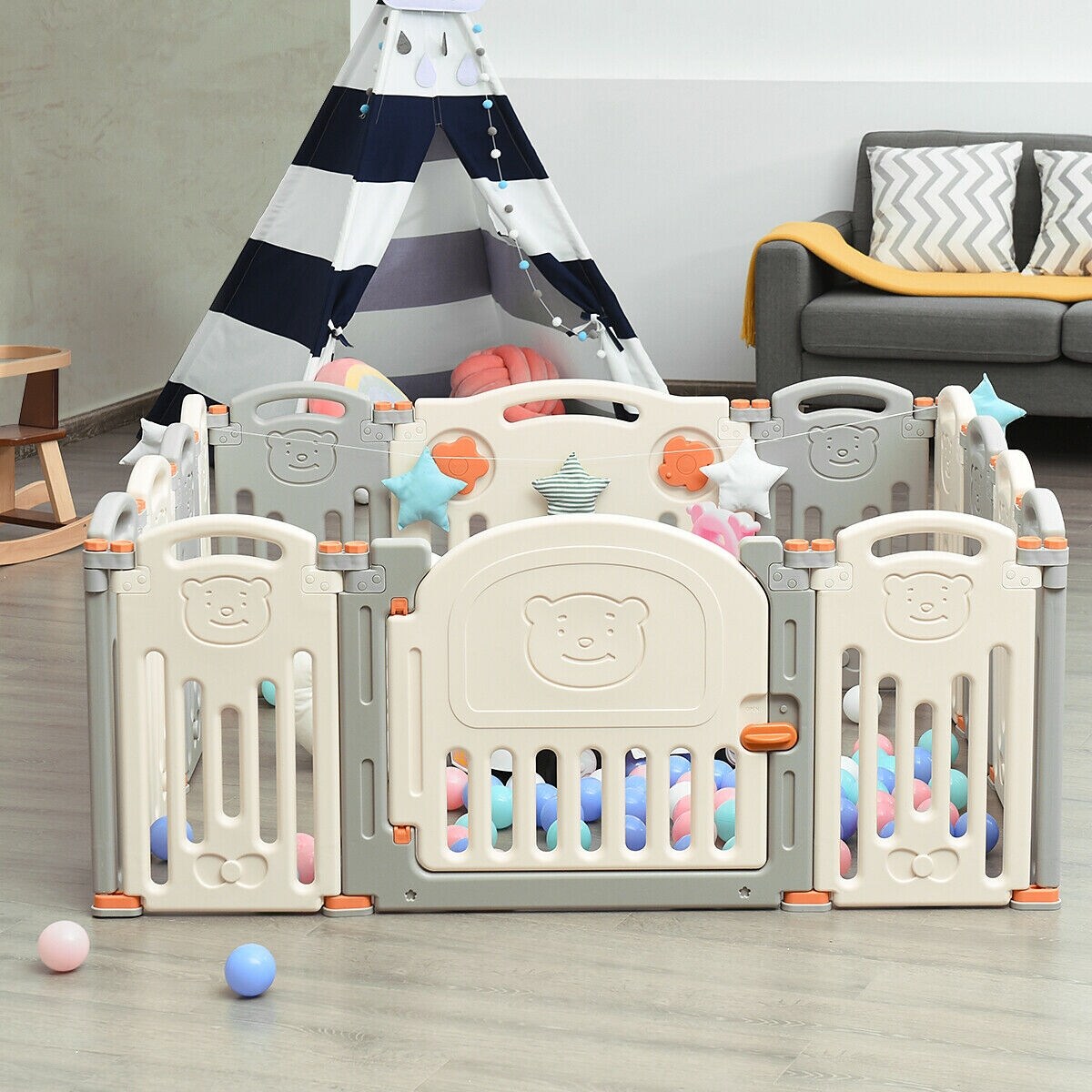 foldable baby activity center