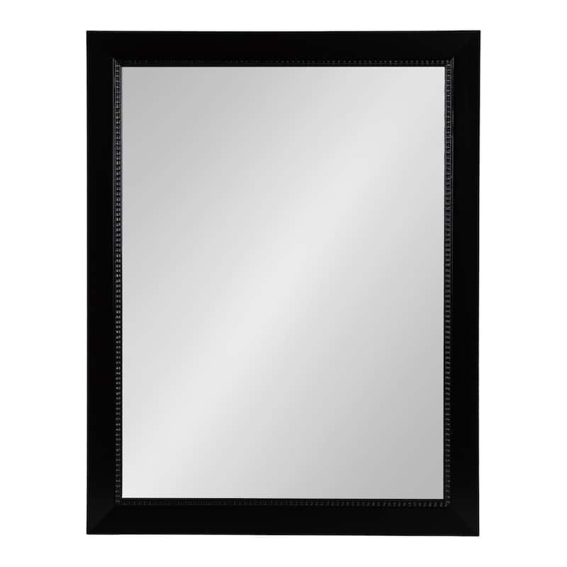 Kate and Laurel Monetta Rectangle Bathrom Wall Mirror