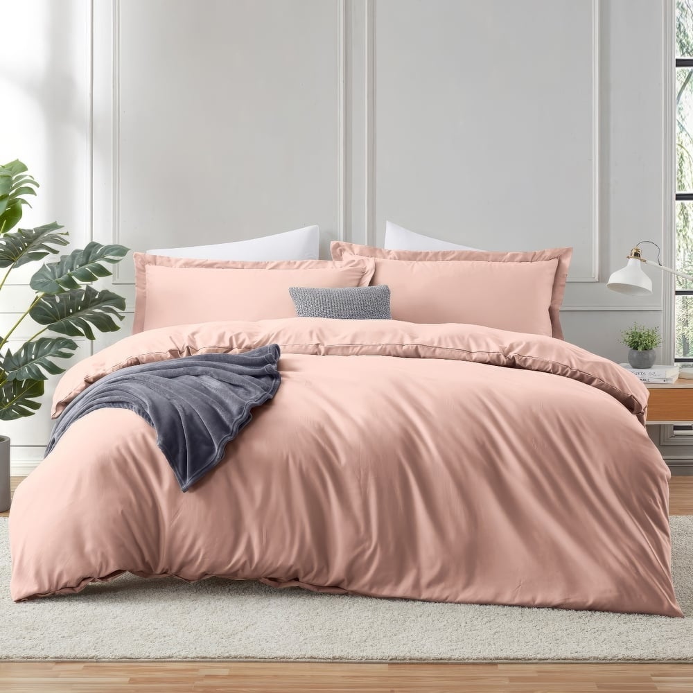 Empyrean Duvet Cover With Fitted Sheet Soft Double Brushed Bedding Set