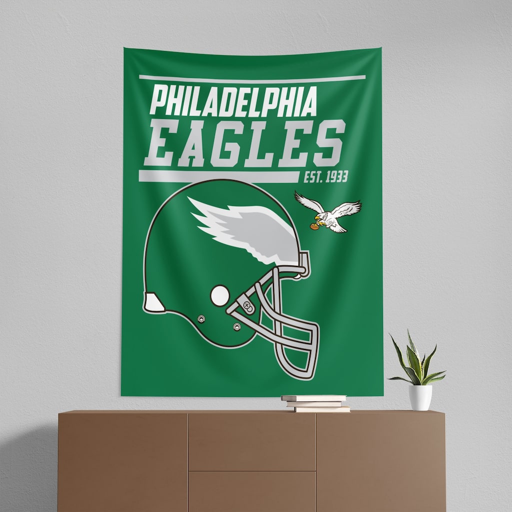 NFL Philadelphia Eagles 40 YD Dash Legacy Wall Hanging - 50"x60"