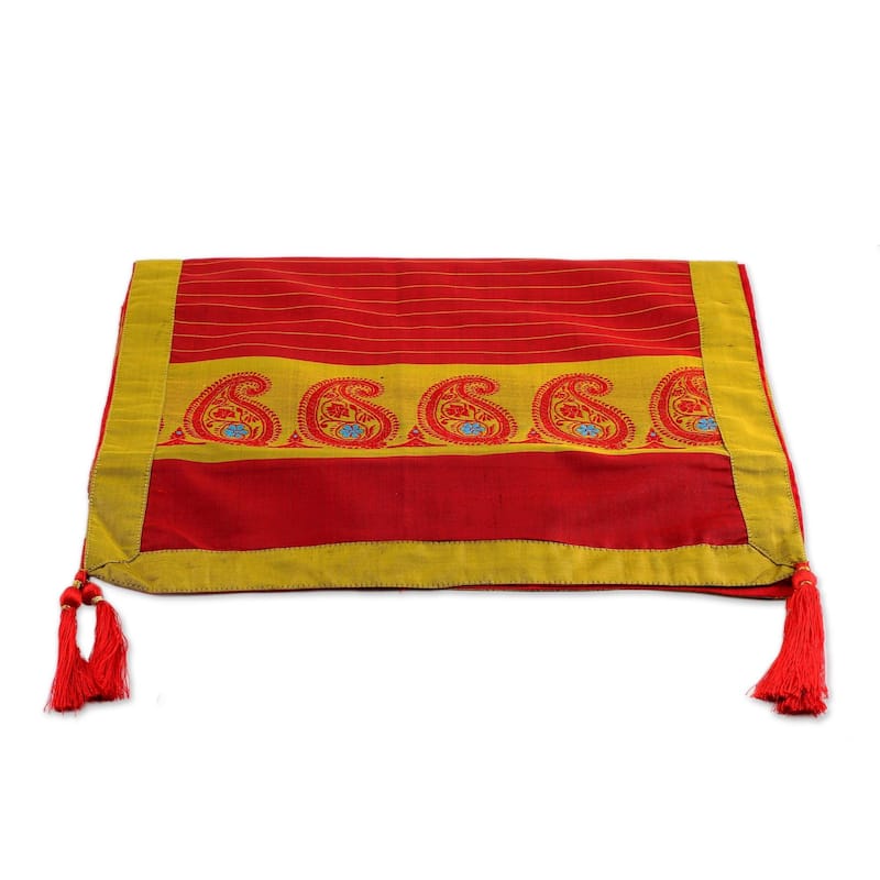 Handmade Silk table runner (India)