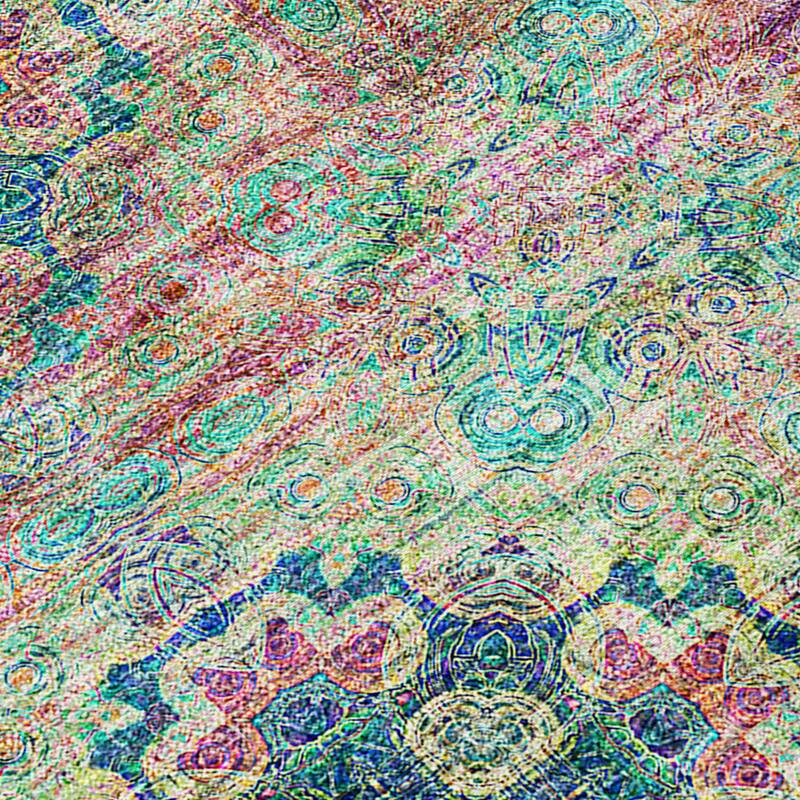 Alnalu Botanic Elegance Weather Resistant Versatile Elegance Runner Outdoor Rug