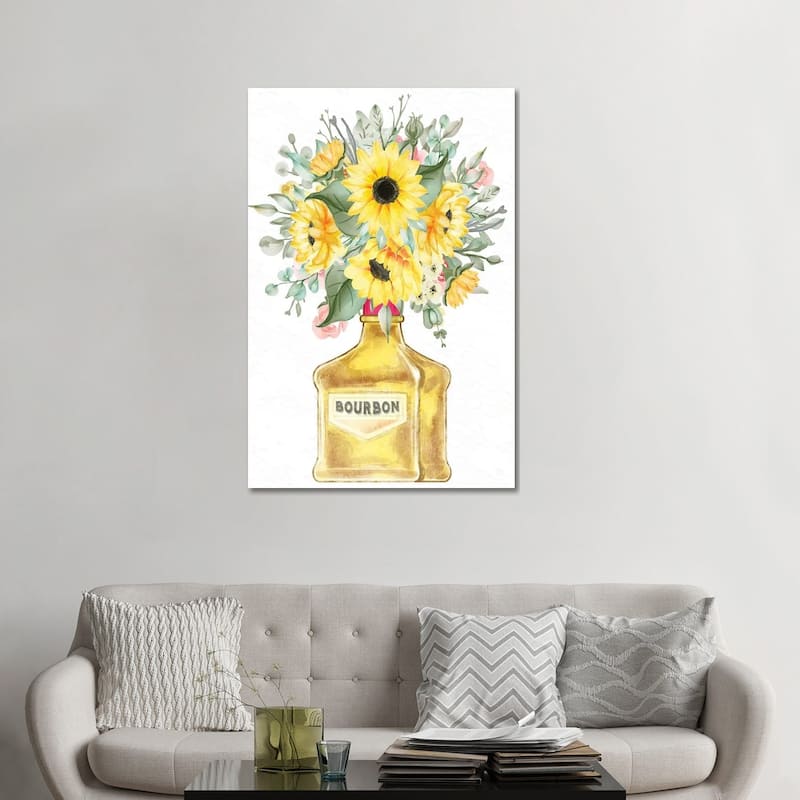 iCanvas "Bourbon Floral" by Kimberly Allen Canvas Print - 48x32x1.5