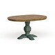 preview thumbnail 36 of 38, Eleanor Two-tone Oval Solid Wood Dining Table by iNSPIRE Q Classic