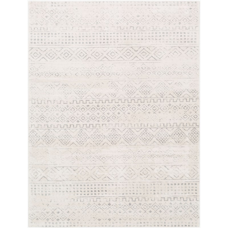 Livabliss Kidd Global Geometric Stripe Area Rug