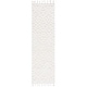 preview thumbnail 87 of 122, SAFAVIEH Moroccan Tassel Shag Kobi 2-inch Thick Rug 2'3" x 8' Runner - Ivory - Runner