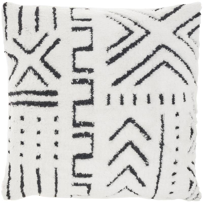Mina Victory Life Styles Textured Geometric Boho Throw Pillow , ( 20" X 20" )