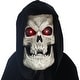 preview thumbnail 15 of 14, Haunted Hill Farm 8.5-Ft. Tall Motion-Activated Ginormous Reaper, Premium Talking Halloween Animatronic