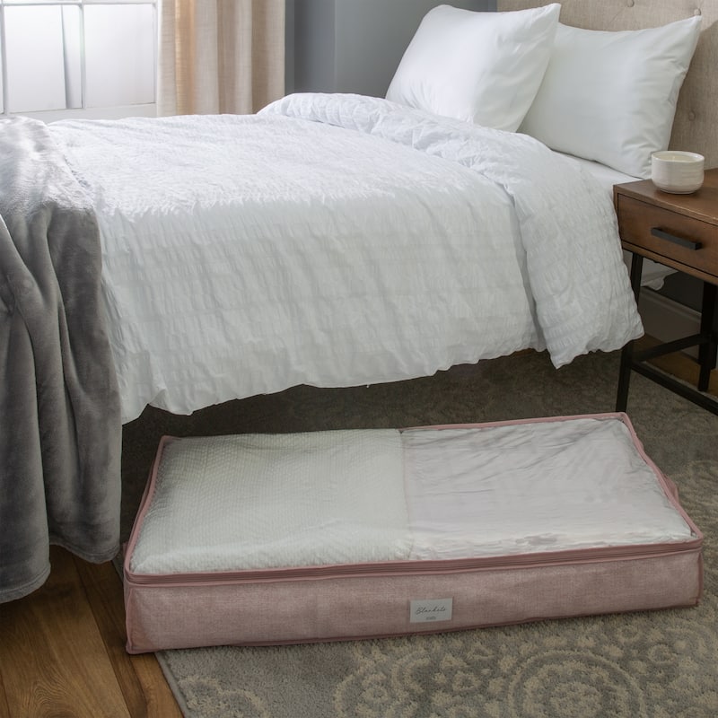 Simplify 2 Pack Under the Bed Storage Bag in Black