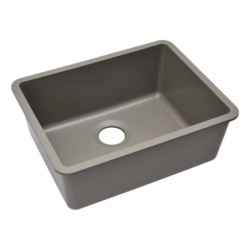 23" x 18" Quartz Kitchen Sink, single bowl kitchen sink, Drop in Kitchen Sink, Granite Composite Kitchen Sink,... - 23"x18"