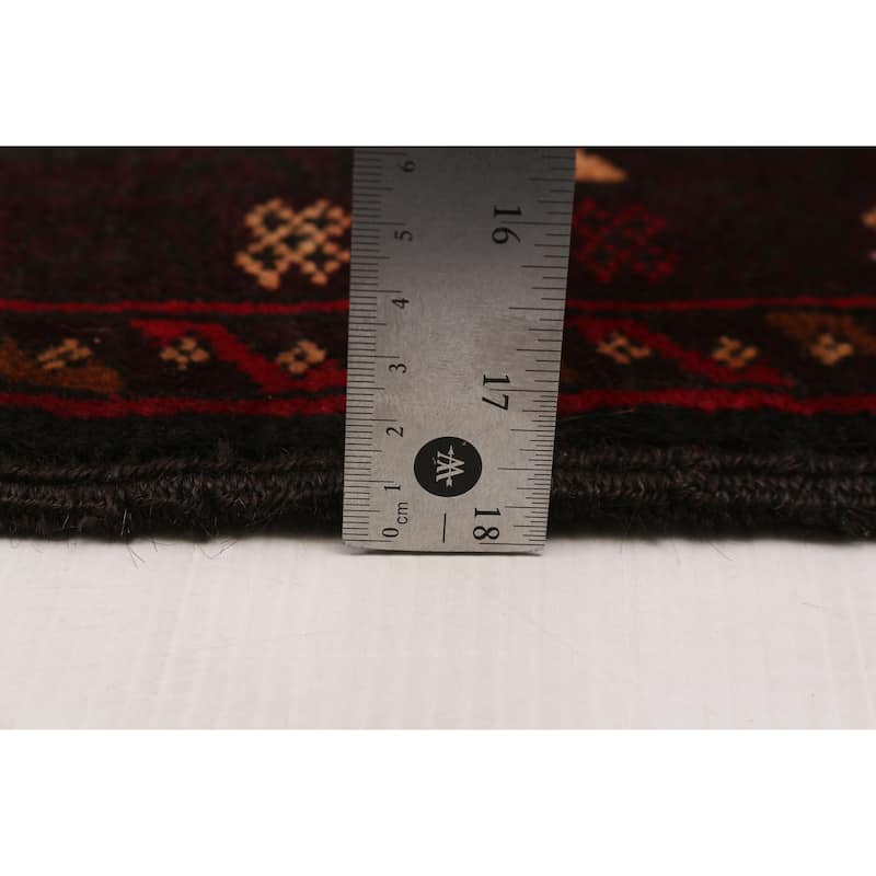 Teimani Black Rug 4'4" x 6'8" - 4'4 x 6'8