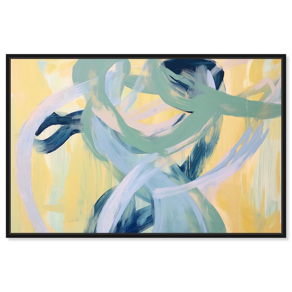 Entangled Embrace I Canvas by Art Remedy