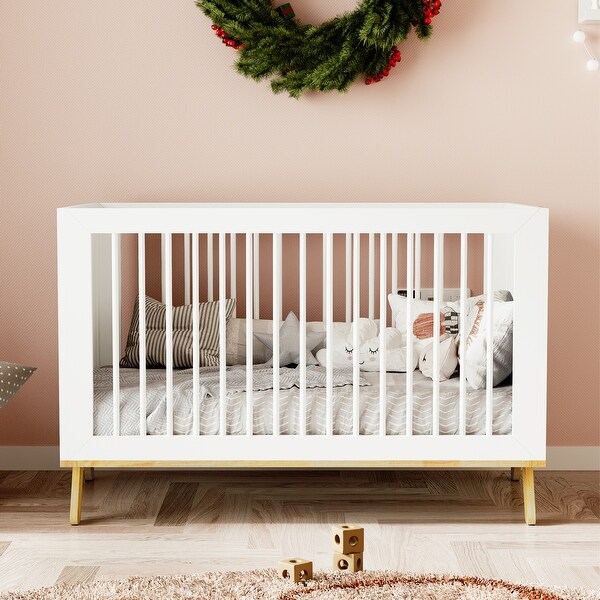 4-in-1 Convertible Baby Crib - Bed Bath & Beyond - 43196156