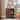 Rustic Rattan Sideboard Buffet Storage Cabinet Walnut Entry Side Cabinet