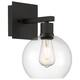 Option Clear Glass / Matte Black