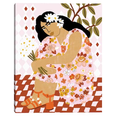 Boho Lady by Alja Horvat Canvas Art Print
