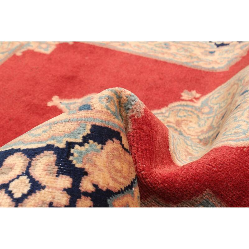 ECARPETGALLERY Hand-knotted Andelz Red Wool Rug - 2'10 x 4'8