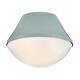 preview thumbnail 3 of 9, Lark 83411 Haddie 11" Wide Flush Mount Bowl Ceiling Fixture with Case