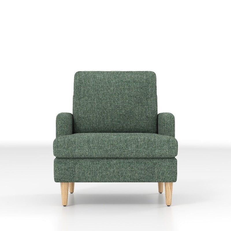 set of 2 Accent Chair for Bedroom Living Room with Wood Legs