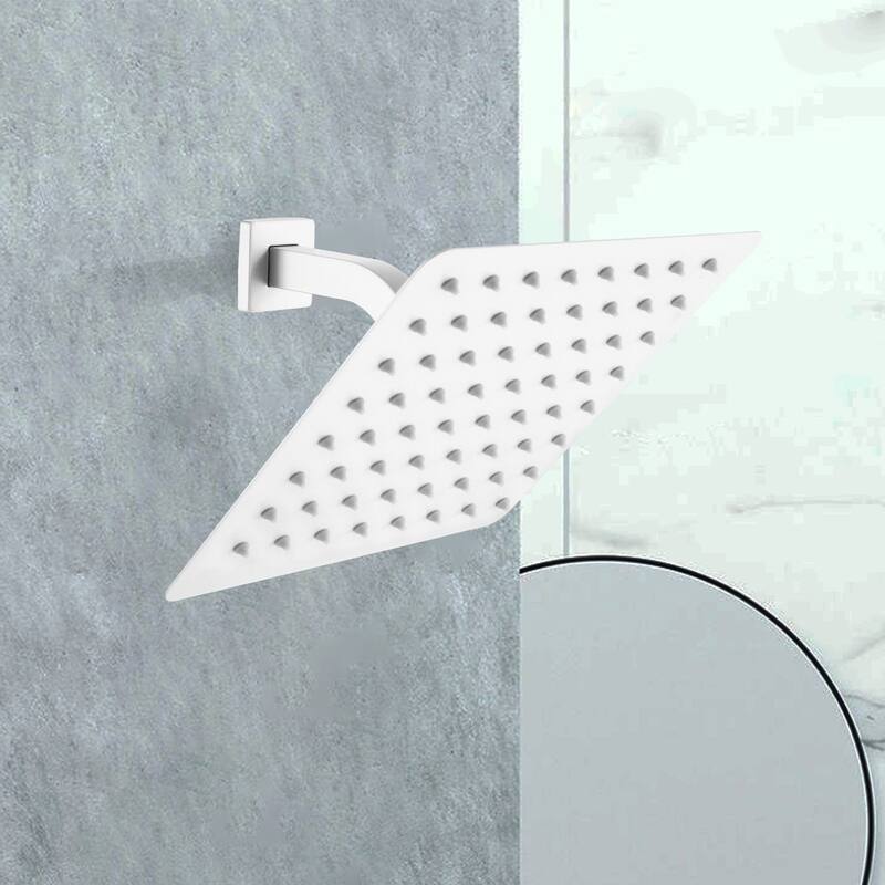 8" Square High Pressure Rain Shower Head,304 Stainless Steel Rain Shower Head - 8"X8"