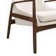 preview thumbnail 23 of 31, Roomfitters Mid-Century Accent Chair with Solid Wood Frame and High Backrest, Reading Armchair for Living Room
