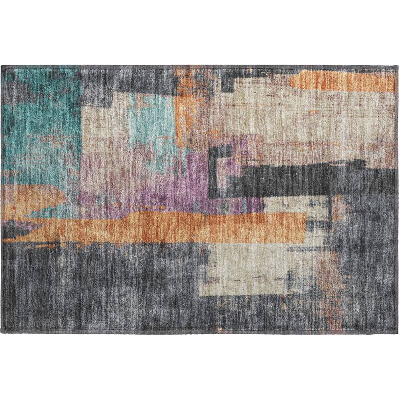 Premium Washable Super Soft Abstract Contemporary Mayfield Rug
