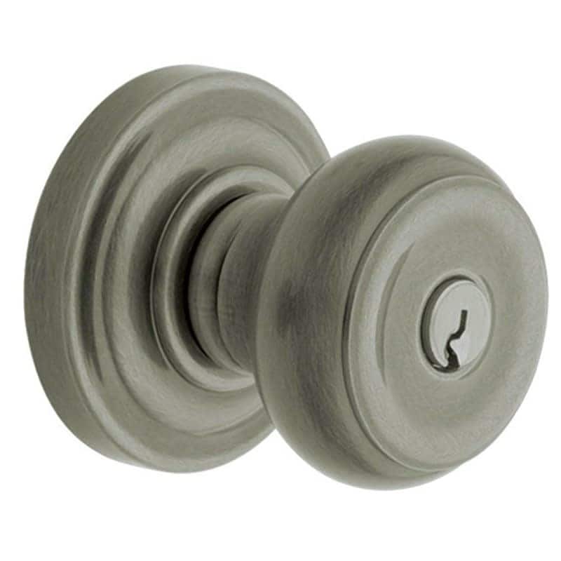 Baldwin Colonial Style Single Cylinder Keyed Entry Door Knob Set with