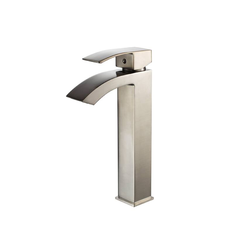 Noya Single High-Handle Hole Lever Vessel Bathroom Faucet