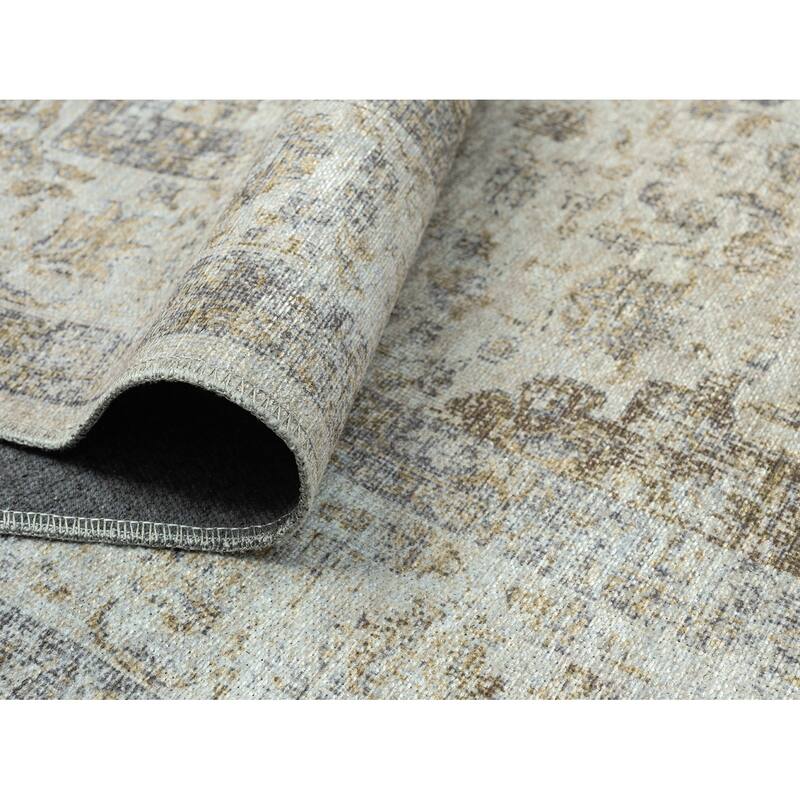 Legacy Alexandria Traditional Bordered Washable Area Rug