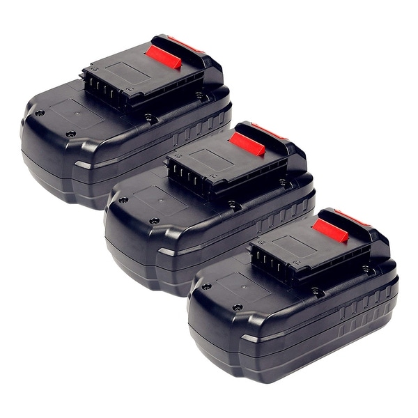 Replacement Battery For PC186CS Power Tools - PC18B (3000mAh, 18V, NiCD) - 3 Pack