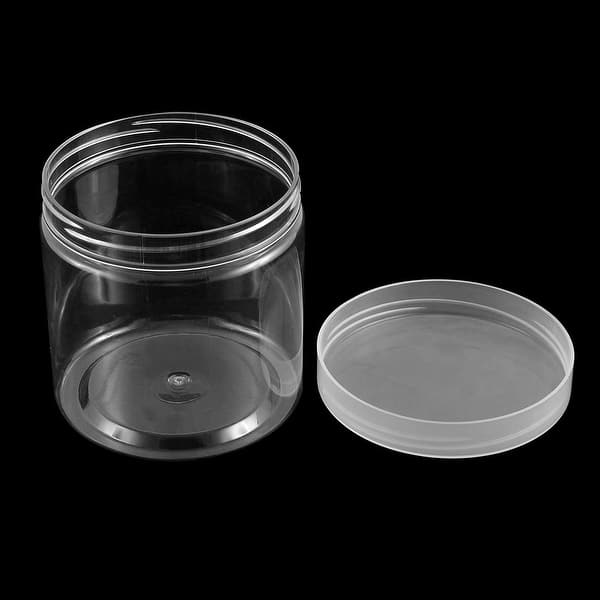 round shape food storage containers glass