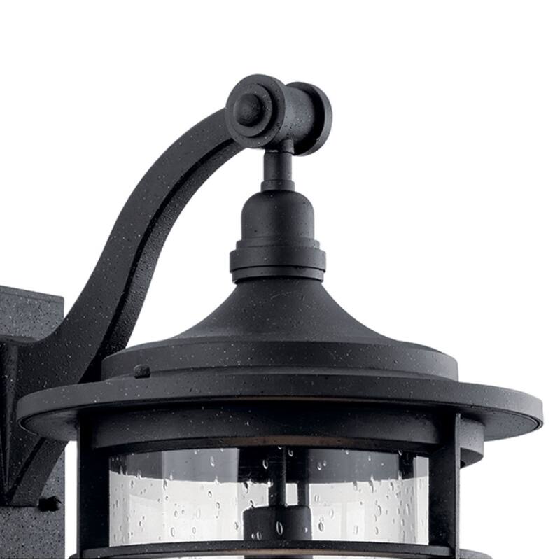 Kichler Lighting Royal Marine Collection 1-light Distressed Black Outdoor Wall Lantern