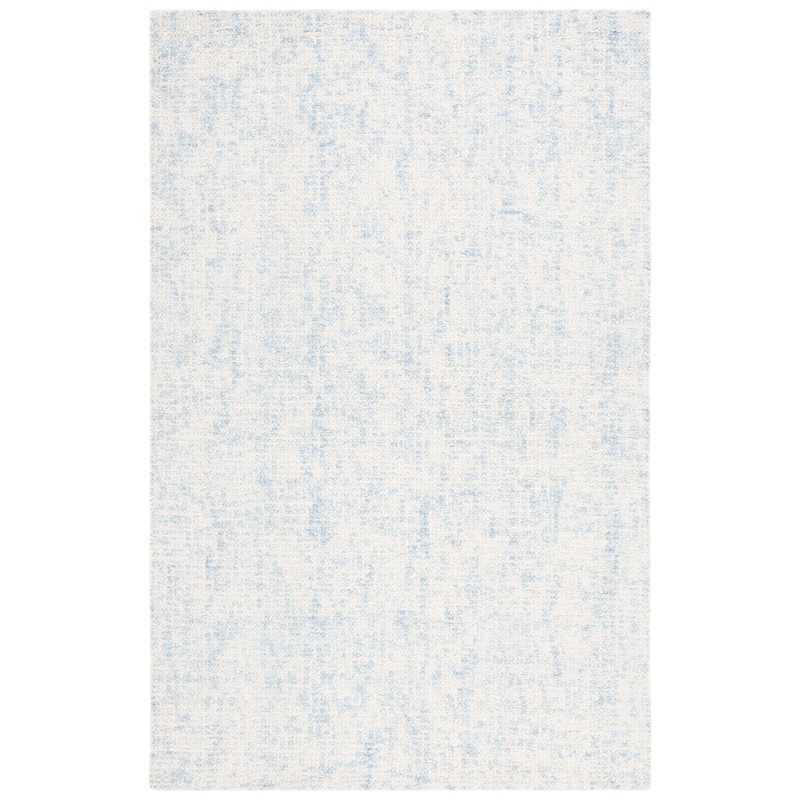 SAFAVIEH Handmade Abstract Euphrasie Modern Wool Rug