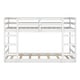 preview thumbnail 3 of 18, Twin over Twin Bunk Bed With Ladder And Solid Construction for Home