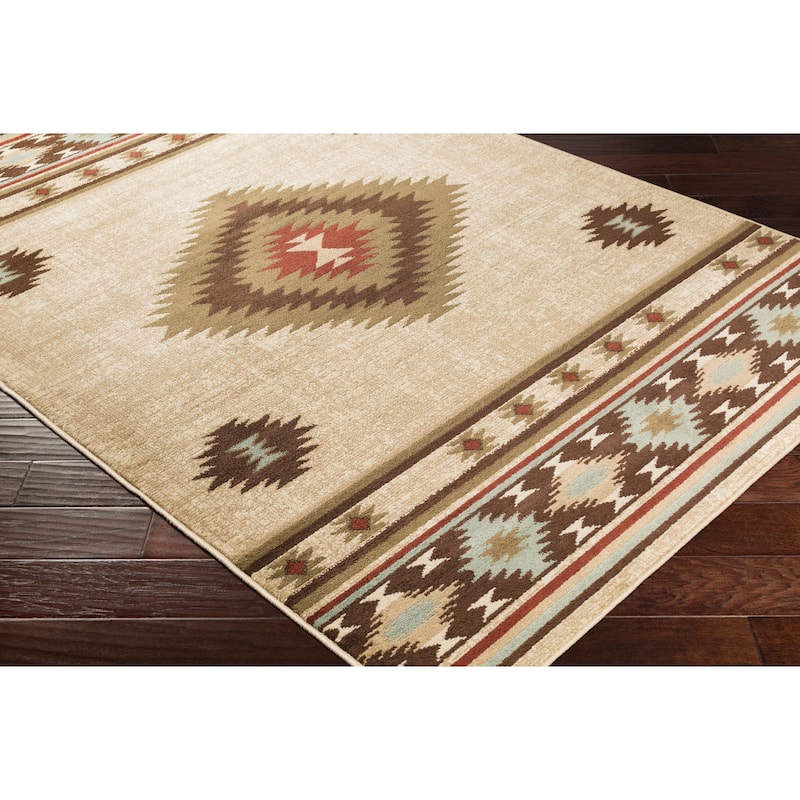 Livabliss Nurzhan Southwestern Area Rug