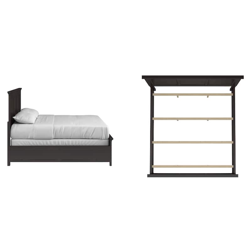 Varenna Wood Panel Bed