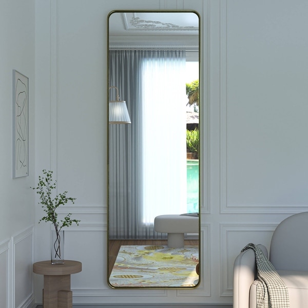 BED & BATH BEYOND ウォールミラー 　鏡　ミラー　46x56 Wall Mounted Bathroom Mirror with Round Corner - On Sale