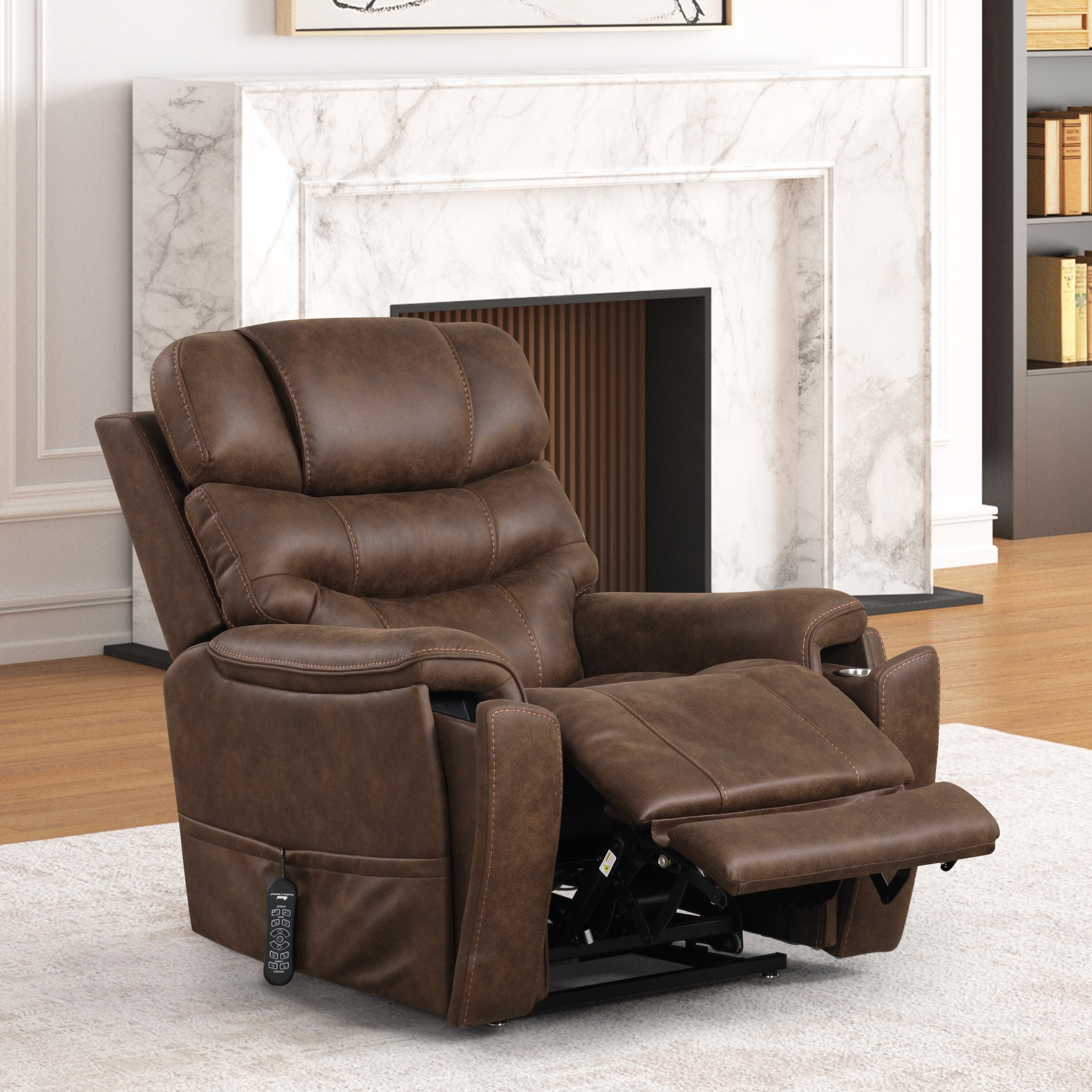 Recliner footrest retail extender